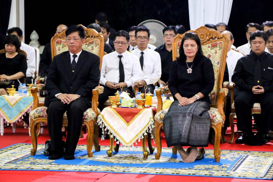 รพ.ชัยนาทนเรนทรร่วมพิธีบำเพ็ญกุศลสวดพระอภิธรรมถวายเป็นพระราชกุศล