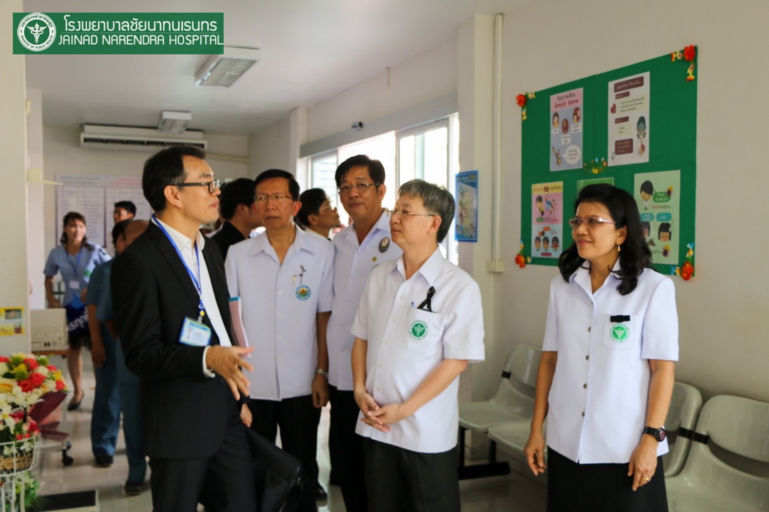 ผู้อำนวยการโรงพยาบาลชัยนาทนเรนทร ร่วมพิธีเปิด "คลิกนิกหมอครอบครัว" เครื่อข่ายเมืองชัยนาท