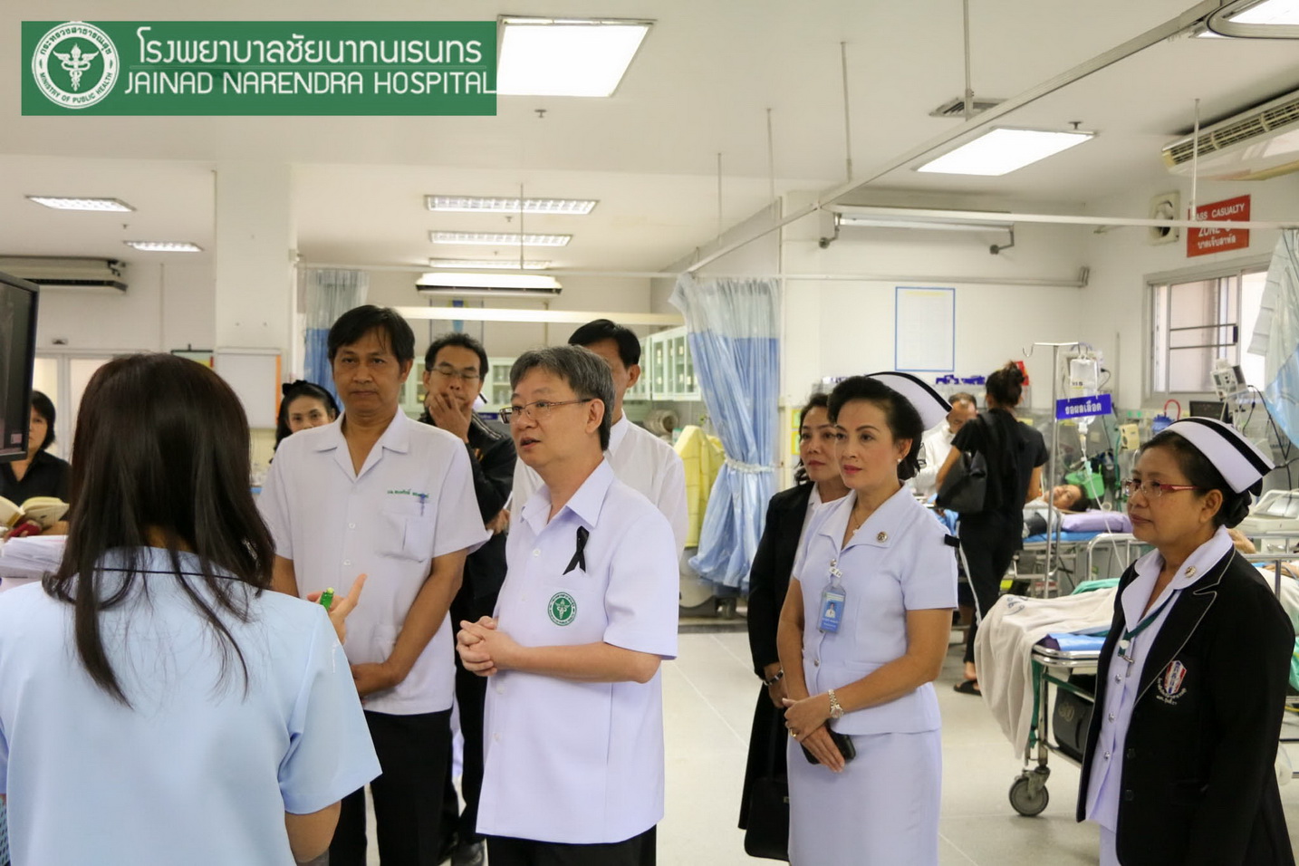 ผู้ตรวจฯ เขต 3 ชี้แจงนโยบาย ให้กำลังใจเจ้าหน้าที่ รพ.ชัยนาทนเรนทร เตรียมความพร้อมดูแลประชาชนช่วงเทศกาลปีใหม่ 2560