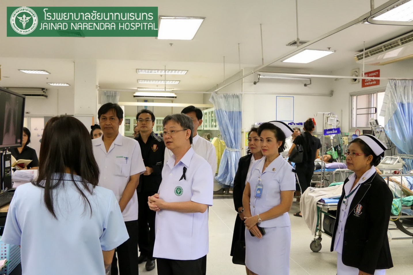 ผู้ตรวจฯ เขต 3 ชี้แจงนโยบาย ให้กำลังใจเจ้าหน้าที่ รพ.ชัยนาทนเรนทร เตรียมความพร้อมดูแลประชาชนช่วงเทศกาลปีใหม่ 2560