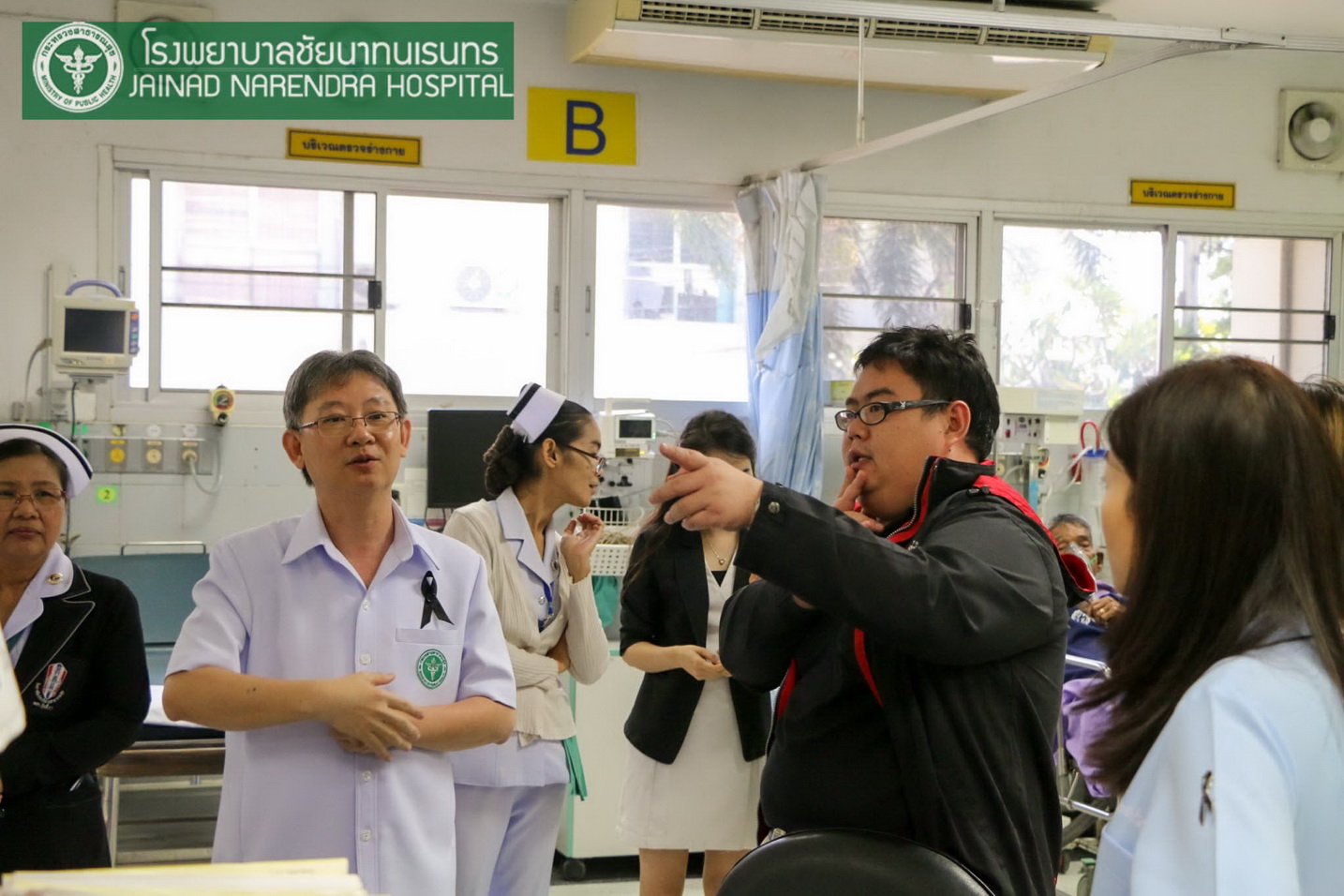 ผู้ตรวจฯ เขต 3 ชี้แจงนโยบาย ให้กำลังใจเจ้าหน้าที่ รพ.ชัยนาทนเรนทร เตรียมความพร้อมดูแลประชาชนช่วงเทศกาลปีใหม่ 2560