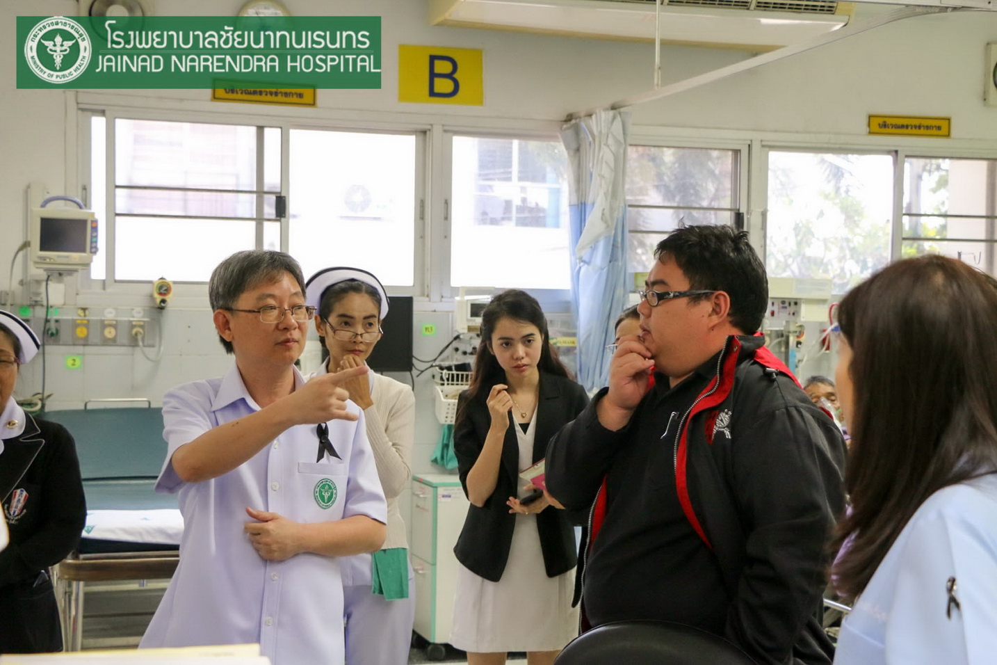 ผู้ตรวจฯ เขต 3 ชี้แจงนโยบาย ให้กำลังใจเจ้าหน้าที่ รพ.ชัยนาทนเรนทร เตรียมความพร้อมดูแลประชาชนช่วงเทศกาลปีใหม่ 2560