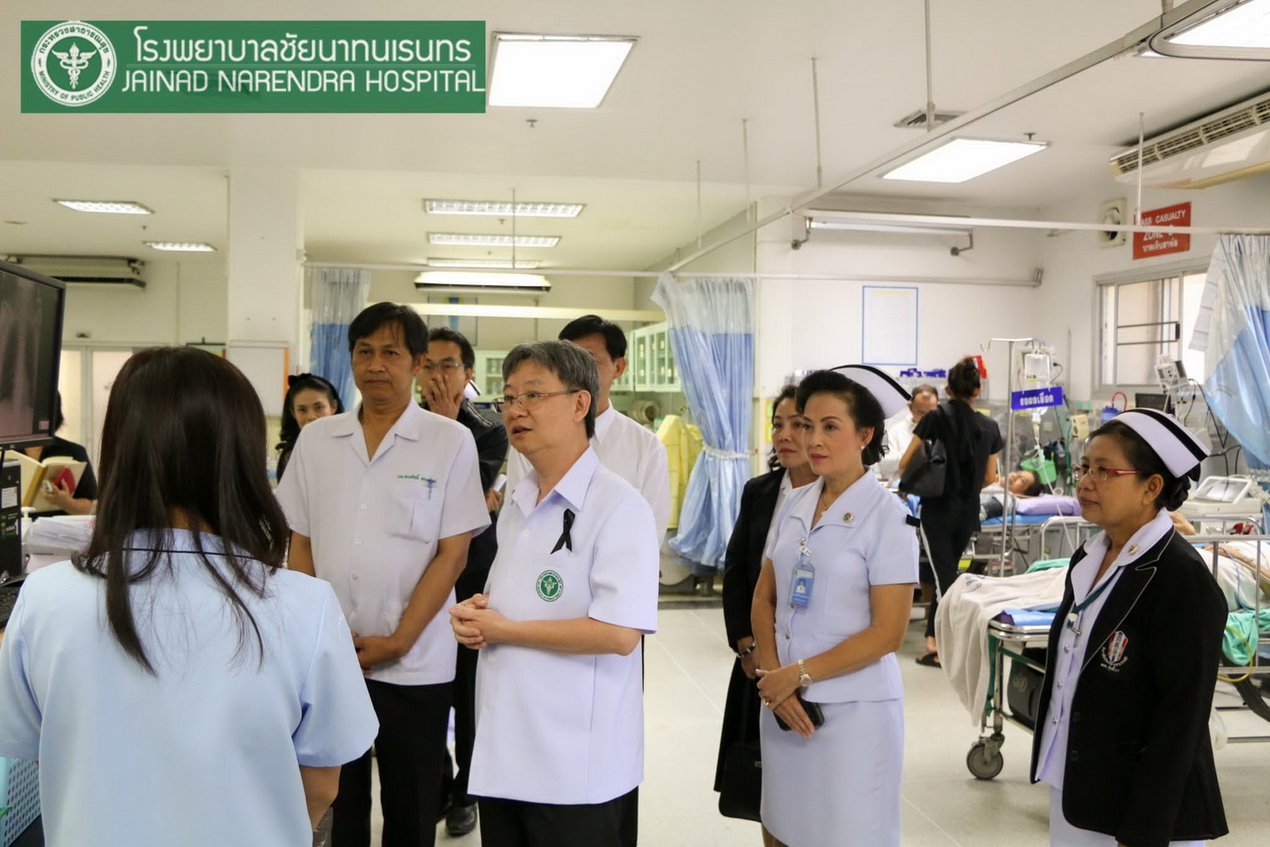 ผู้ตรวจฯ เขต 3 ชี้แจงนโยบาย ให้กำลังใจเจ้าหน้าที่ รพ.ชัยนาทนเรนทร เตรียมความพร้อมดูแลประชาชนช่วงเทศกาลปีใหม่ 2560